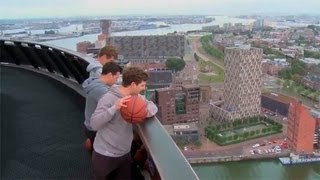 La canasta más lejana. desde 98 metros