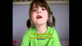 Niña de 4 años enamorada