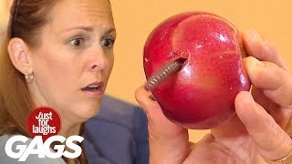 Broma del ciego,la manzana y  el gusano