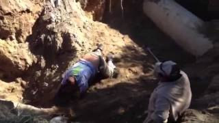 Caida graciosa - broma pesada