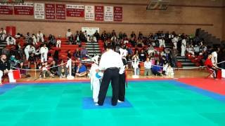 Nockout en karate infantil