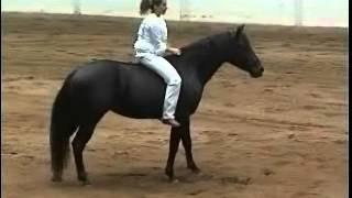 Esta si es una jinete de verdad