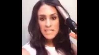 Se quema la boca con la plancha de cabello