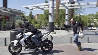 Intento de robo de motos