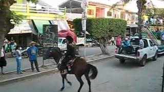 Caida de caballo en feria