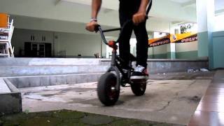 La mini bicicleta