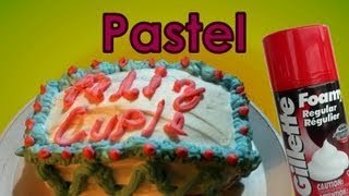 Broma - Como hacer un pastel con crema de afeitar