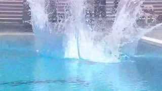 El peor salto de trampolín