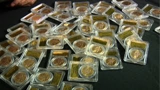 Pareja encuentra tesoro en su propiedad