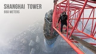 Subiendo al tope de la Torre de Shanghai