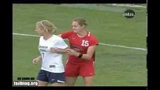 Chicas violentas en fútbol