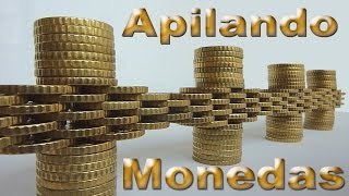 Puente construido con monedas