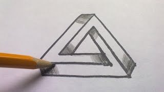 Aprende a dibujar "El Triángulo Imposible"
