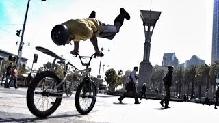 Parkour en bicicleta