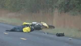 Accidente en vivo de Moto Ninja