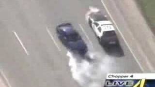 Persecución policial a conductor experto