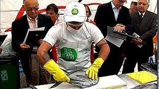 El filetero más rápido de Santiago
