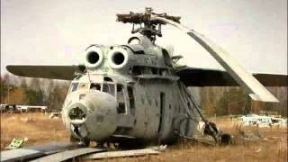 Vehículos abandonados en Chernobyl 