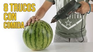 8 trucos con comida para impresionar 