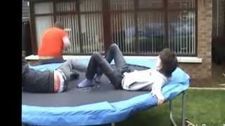 Golpes en trampolín