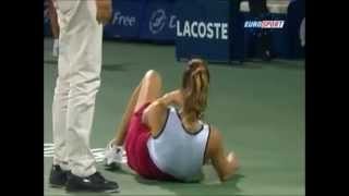 Los peores momentos en tenis