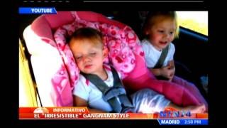 Bebé despierta con Gangnam Style