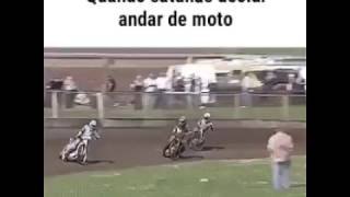 El diablo va en moto...