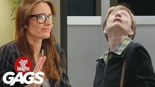 Ascensor falso que vuelve loca a la gente