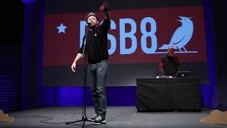 Poetry slam Barcelona. Dani Orviz