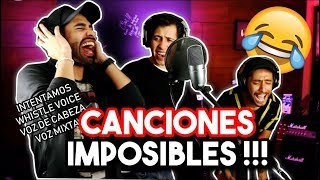 Cantando las 10 canciones más difíciles del mundo