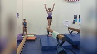 Caídas haciendo gimnasia