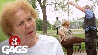 Bromas - Viejita Pateadora de Cojones