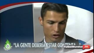Cristiano Ronaldo se enfada por los gritos de ¡Messi... Messi! ante Ludogorets | 2014