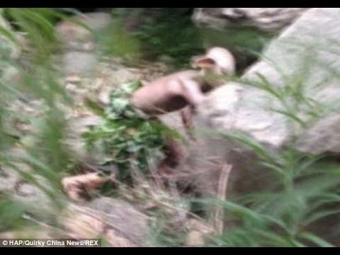 Gollum monstruo fotografiado por turista chino