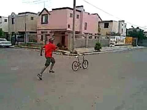 Caida en bicicleta